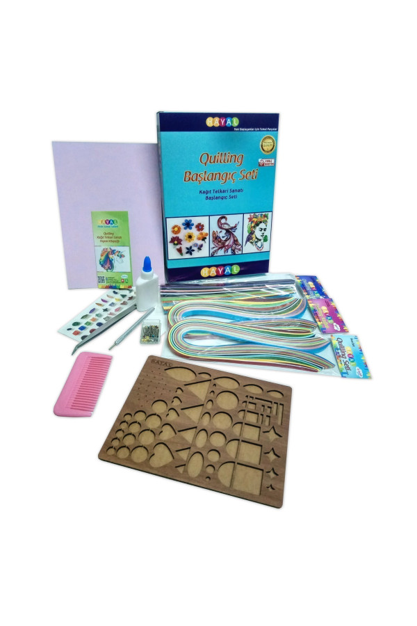 quilling başlangıç seti - set no:2, 8509999700395, quilling başlangıç seti -  yeni başlayanlar i̇çin, Quilling Seti