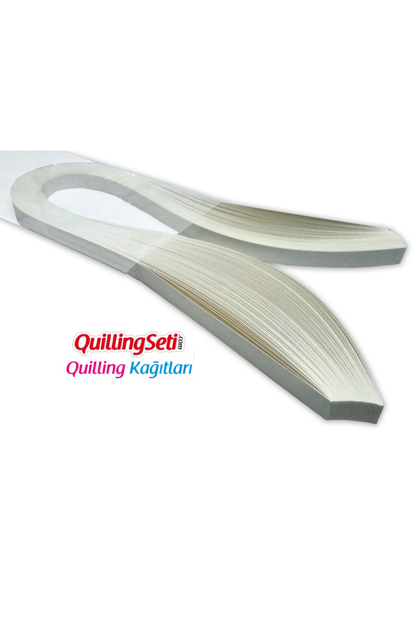 quilling kağıdı - alaçatı renk 5mm 100lü, hn-002-5m, 5 mm 100 adetli tek renk quilling kağıtları