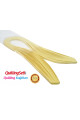 quilling kağıdı - açık sarı renk 5mm  100lü, hn-010-5m, 5 mm 100 adetli tek renk quilling kağıtları, Quilling Seti