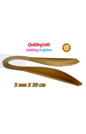 Quilling Kağıdı - Muz Sarısı Renk 5mm 100'lü