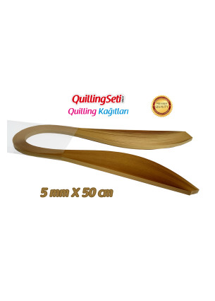 Quilling Kağıdı - Muz Sarısı Renk 5mm 100'lü