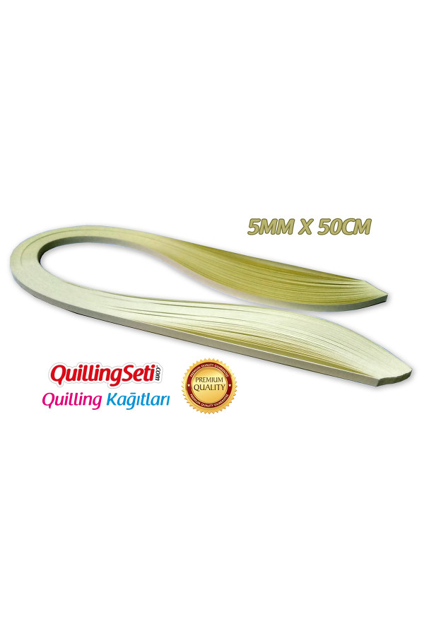 Quilling Kağıdı - Fildişi Renk 3mm 100'lü