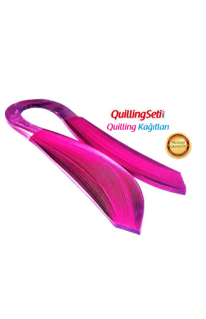 Quilling Seti 10mm Nar Çiçeği Renk Quilling Kağıdı - 50'li