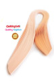 quilling kağıdı - somon renk 100lü, hn-004-5m, 5 mm 100 adetli tek renk quilling kağıtları, Quilling Seti
