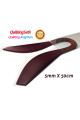 quilling kağıdı - vişne renk 5mm 100lü, hn-025-5m, 5 mm 100 adetli tek renk quilling kağıtları, Quilling Seti