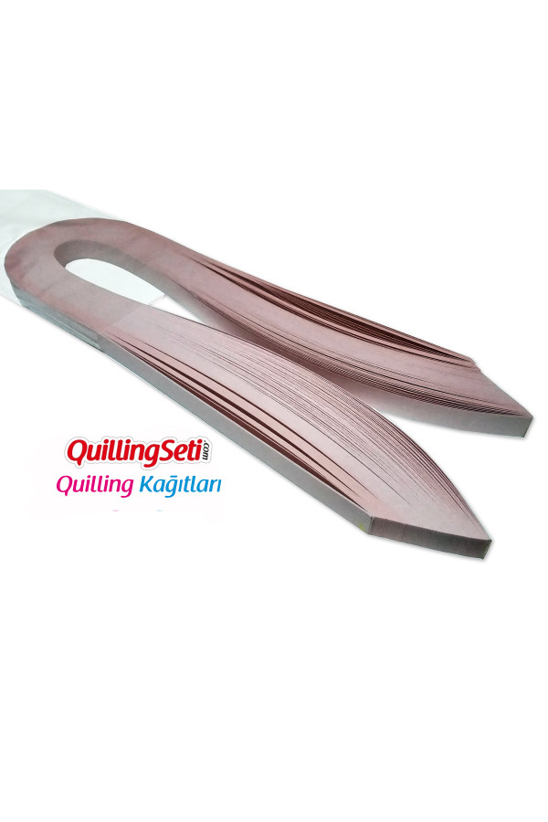 Quilling Kağıdı - Açık Pembe Renk 1cm 100lü