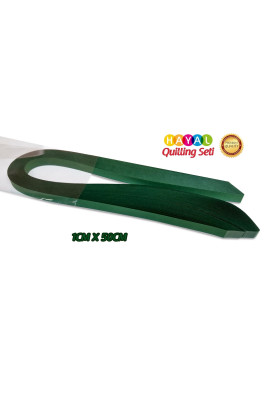 Quilling Kağıdı - Petrol Yeşili Renk 1cm 100'lü