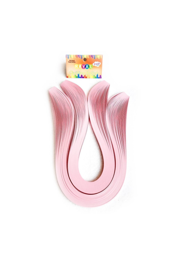 Quilling Kağıdı - Pembe Renk 200'lü