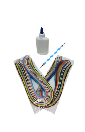 Quilling Seti Mini Profesyonel Quilling Seti (Metal Kıvırma Aparatı ile Birlikte)