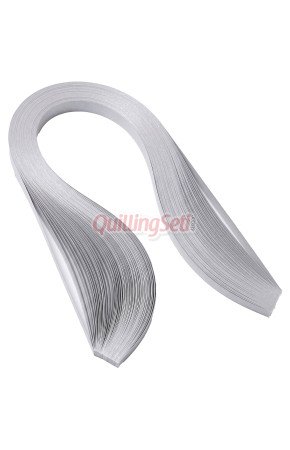 1.5 mm Gümüş Gri Rengi Sedefli Quilling Kağıdı