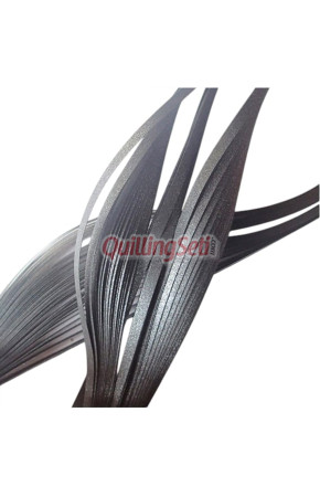 1.5 mm Gümüş Gri Rengi Sedefli Quilling Kağıdı