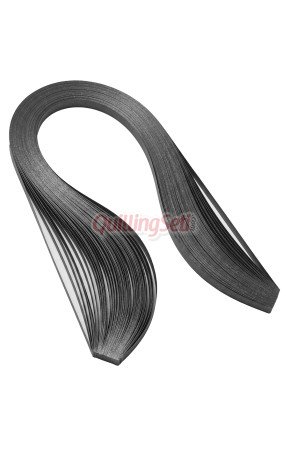 10mm Siyah Renkli 50 Adetli Sedefli Quilling Kağıdı