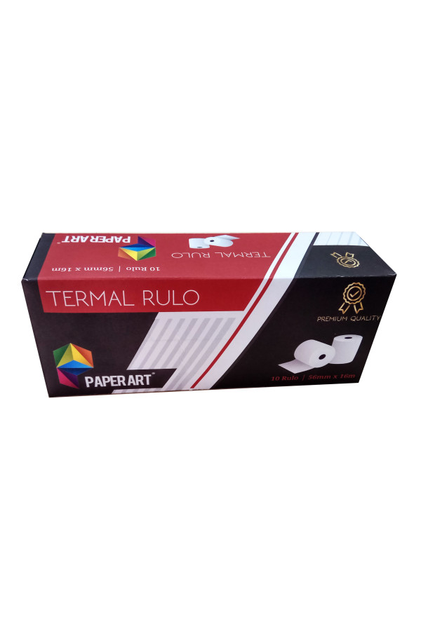 termal yazar kasa ve pos rulosu 56 mm x 16 mt, tr-0004, termal rulo çeşitleri