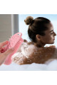 kendinden askılı peeling ve masaj etkili silikon banyo vücut fırçası, 8684003012806, ev ve yaşam, Buffer