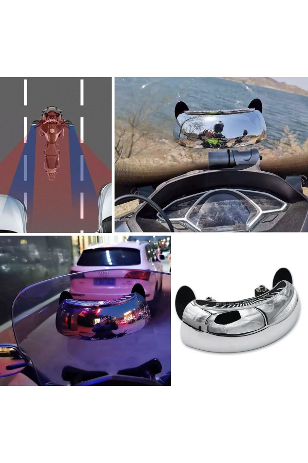 motosiklet i̇çin islanmaya dayanıklı geniş açı görme ve kör nokta aynası, 8684003012868, oto bakım, temizlik ve aksesuar, Buffer