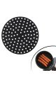 renkli isıya dayanıklı yıkanılabilir silikon fırın ve airfryer yuvarlak pişirme matı 23 cm, 8684003002012, mutfak ürünleri, Buffer