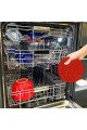 renkli isıya dayanıklı yıkanılabilir silikon fırın ve airfryer yuvarlak pişirme matı 23 cm, 8684003002012, mutfak ürünleri, Buffer