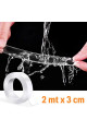 ultra güçlü çift taraflı 2 mt x 3 cm çift taraflı nano bant, 000rvrat65924, bant ve yapıştırıcılar, Quilling Seti