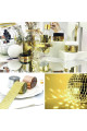 1 metre uzunluğunda gold renk aynalı mozaik taşlı dekor bandı 4 cm x 1 mt, asy8778-141, hırdavat ürünleri, Quilling Seti