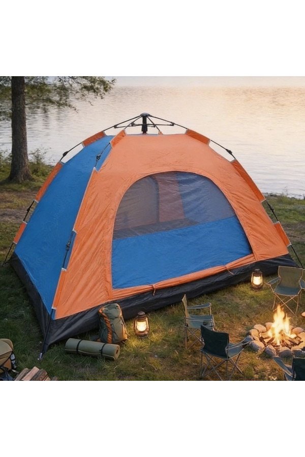 10 kişilik otomatik kurulum kamp çadırı – outdoor , suya dayanıklı hızlı kurulum piknik ve doğa i̇çin geniş aile çadırı 300x300x170 cm, cd09yt0009-99033, spor & outdoor, Buffer