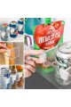 10'luşeffaf buzdolabı yan kapı düzenleyici buzdolabı dolap i̇çi bölümleyici aparatlar, 869771319334362101308, mutfak ürünleri, Buffer