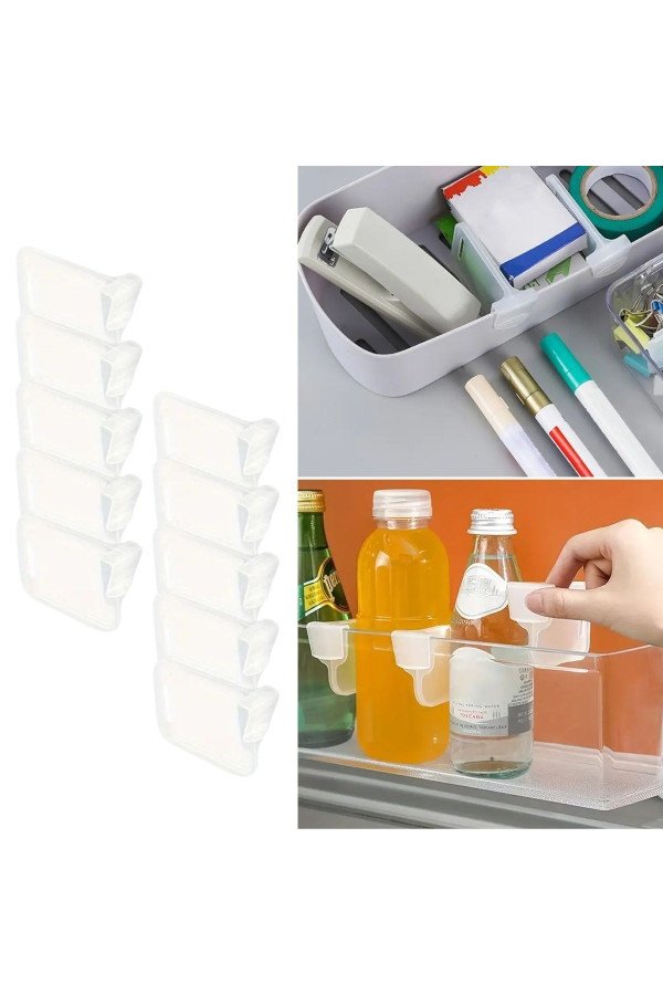 10'luşeffaf buzdolabı yan kapı düzenleyici buzdolabı dolap i̇çi bölümleyici aparatlar, 869771319334362101308, mutfak ürünleri, Buffer