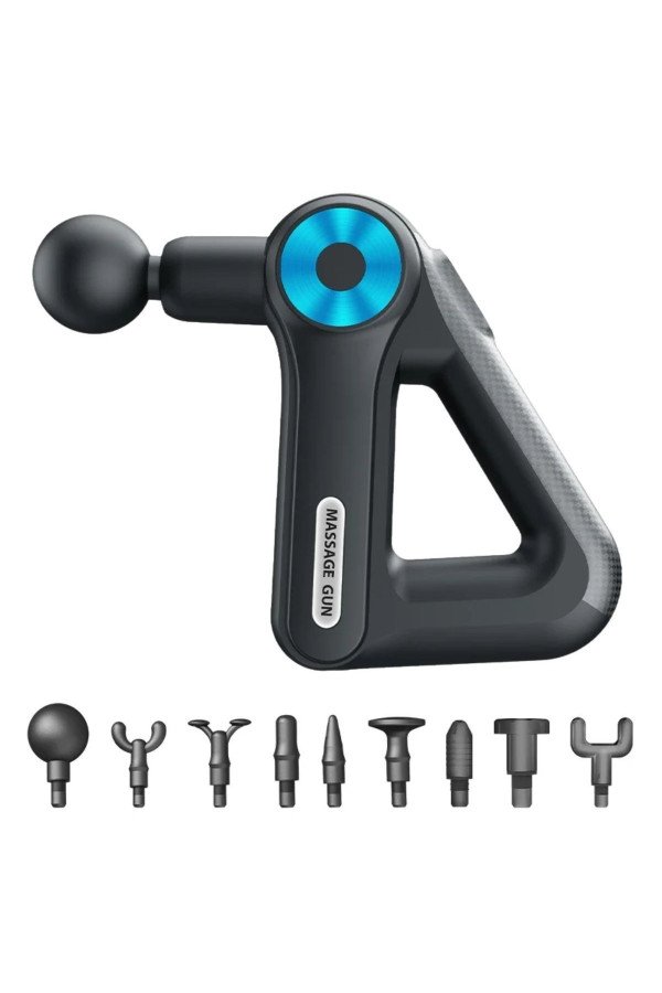 12 Farklı Başlıklı Profesyonel Masaj Tabancası - Kas Gevşetici ve Yorgunluk Giderici Masaj Aleti, AG97YT0097-62779 12 farklı başlıklı profesyonel masaj tabancası - kas gevşetici ve yorgunluk giderici masaj aleti, ag97yt0097-62779, kişisel bakım ve kozmetik ürünleri, Buffer