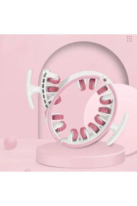 14 Tekerlekli 360° Selülit Karşıtı Masaj Aleti – Çıkarılabilir 3 Tekerleği Çıkarılabilen, Bacak, Kol ve Karın İçin Sıkılaştırıcı Masaj Rulosu