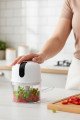 280ml şarjlı taşınabilir,pratik,kolay temizlenebilen hızlı sessiz kablosuz usb ile şarj olabilen mini mutfak doğrayıcısı, 8684003004412, mutfak ürünleri, Buffer