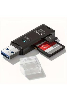 2in1 Usb 3.0 Micro Sd Hafıza Kartı - Tf Kart Okuyucu Hub Adaptör Veri Aktarıcı