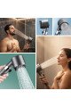 3 kademeli turbo basınçlı masaj başlıklı silikon fırçalı duş başlığı – yüksek basınçlı su tasarruflu duş başlığı, ax21yt0021-94219, hırdavat ürünleri, Buffer