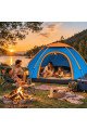 3 kişilik yarı otomatik kurulum kamp çadırı – suya dayanıklı, taşıma çantalı outdoor aile çadırı, piknik, plaj ve doğa 200x150x110 cm, cd16yt0016-97782, spor & outdoor, Buffer