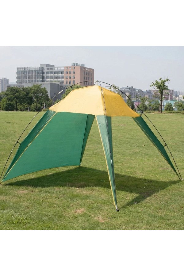 3 kişilik yarı otomatik plaj ve kamp çadırı – 3 tarafı açık gölgelik, taşınabilir plaj tentesi, piknik ve outdoor çardak 200x170x150 cm, cd15yt0015-18154, spor & outdoor, Buffer