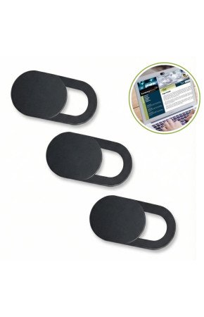 3’lü Webcam Kapatıcı – Laptop, Tablet ve Telefon Uyumlu Gizlilik Kamera Kapağı (Plastik)