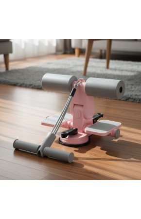 4 Direnç Bantlı Mekik Çekme Spor Aleti – Karın, Kol ve Tüm Vücut İçin Evde Egzersiz Aleti