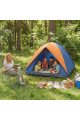kişilik manuel kurulum gölgelikli kamp çadırı – aile, doğa, piknik ve outdoor 200x200x135 cm, cd02yt0002-66313, spor & outdoor, Buffer