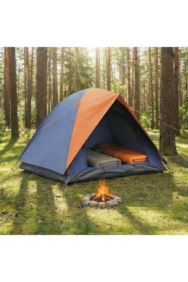 kişilik manuel kurulum gölgelikli kamp çadırı – aile, doğa, piknik ve outdoor 200x200x135 cm, cd02yt0002-66313, spor & outdoor, Buffer