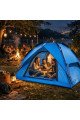 4 kişilik otomatik kamp çadırı – çift katmanlı, suya dayanıklı, hızlı kurulum outdoor aile ve doğa çadırı 200x200x140 cm, cd10yt0010-12405, spor & outdoor, Buffer