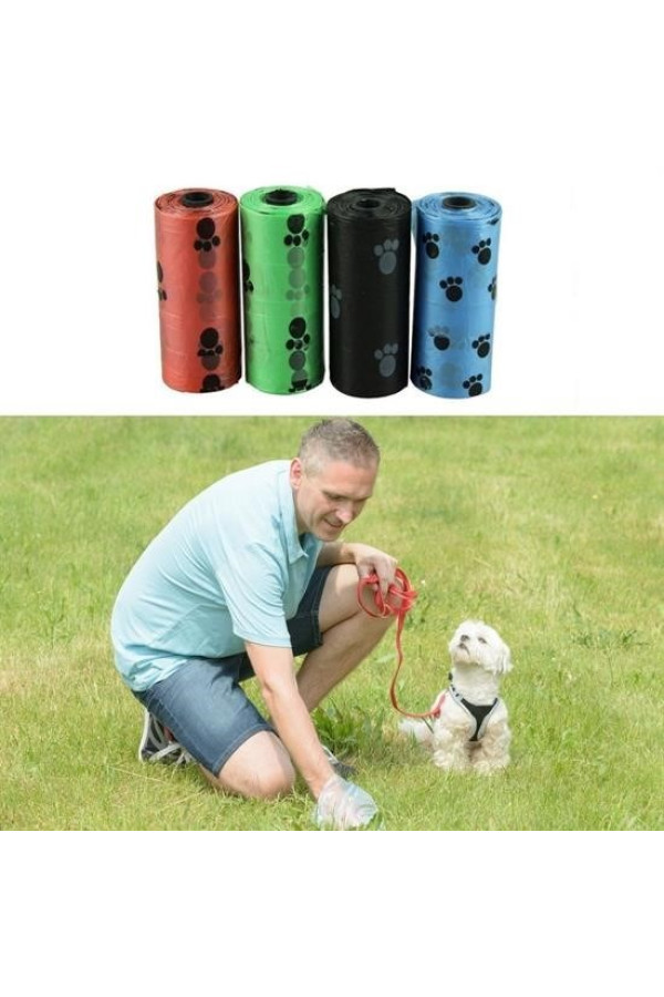 4lü evcil hayvanlar için pati desenli kedi köpek kaka poşeti torbası, 0747916160311230, evcil hayvan ürünleri, Quilling Seti