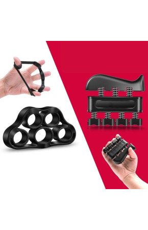 5 Parça El, Kol ve Parmak Egzersiz Spor Aletleri Seti Fitness Takımı