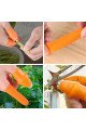 5 parça pratik parmak koruyucu 1 parça baş parmak bıçaklı eldiven sebze meyve soyucu kesme ayıklayıcı silikon set, af05yt0005-86638, hırdavat ürünleri, Buffer