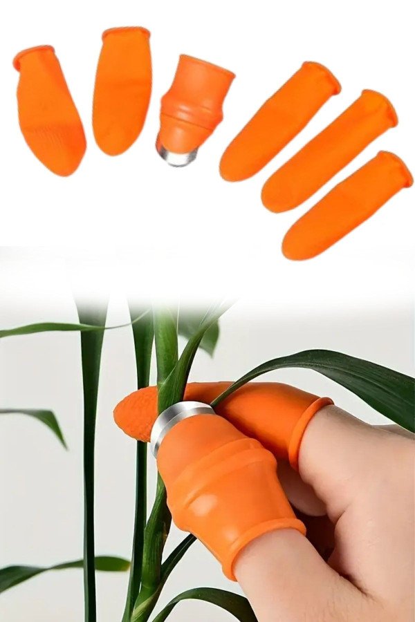 5 Parça Pratik Parmak Koruyucu 1 Parça Baş Parmak Bıçaklı Eldiven Sebze Meyve Soyucu Kesme Ayıklayıcı Silikon Set, AF05YT0005-86638 5 parça pratik parmak koruyucu 1 parça baş parmak bıçaklı eldiven sebze meyve soyucu kesme ayıklayıcı silikon set, af05yt0005-86638, hırdavat ürünleri, Buffer