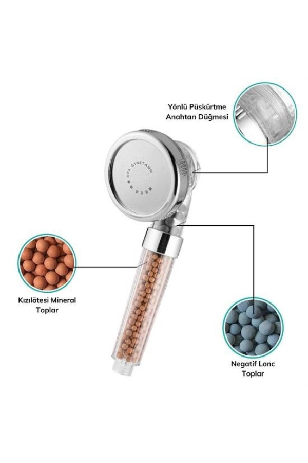 %50 su tasarruflu ve su arıtmalı doğal taşlı banyo el duş başlığı, r18yt2593, hırdavat ürünleri, Quilling Seti