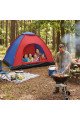 6 kişilik manuel kurulum kamp çadırı – aile, doğa, piknik ve outdoor kamp çadırı 220x250x150 cm, cd01yt0001-72844, spor & outdoor, Buffer