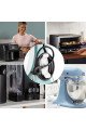 6lı pratik kablo toparlayıcı yapışkanlı klips mutfak air fryer kettle kahve tost makinası, as10yt0010, elektrik malzemeleri, Quilling Seti