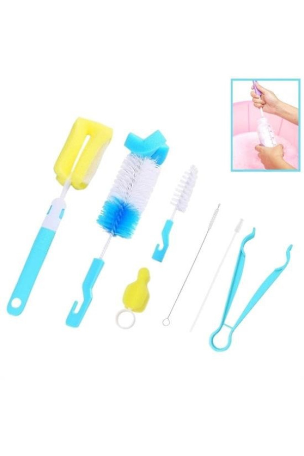 buffer® 7 parça biberon uzun kavanoz termos suluk sürahi yağ şişe i̇çi temizleme fırçası aparatı seti, 8683270832056, bebek ürünleri ve aksesuarları, Quilling Seti