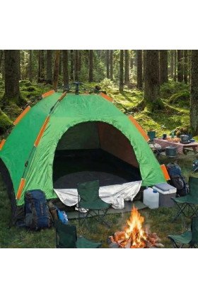 8 Kişilik Otomatik Kurulum Kamp Çadırı – Outdoor , Suya Dayanıklı Hızlı Kurulum Piknik ve Doğa İçin Geniş Aile Çadırı 250x250x165 cm