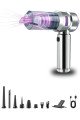 9 farklı uçlu kablosuz şarjlı araç i̇çi süpürge – wireless destekli, güçlü emiş, taşınabilir pratik araç temizleyici, ag11yt0011-36519, oto bakım, temizlik ve aksesuar, Buffer