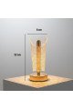 açık silindirik kristal damla model led masa lambası – gold tabanlı, dokunmatik, 3 renk işık modlu, şarjlı modern dekoratif gece lambası, 8684003015524, aydınlatma ürünleri, Buffer