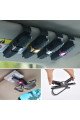 araç i̇çi güneşliğe takılan 2'li gözlük,kart,para takmalık aparat, af67yt0067-47598, oto bakım, temizlik ve aksesuar, Buffer
